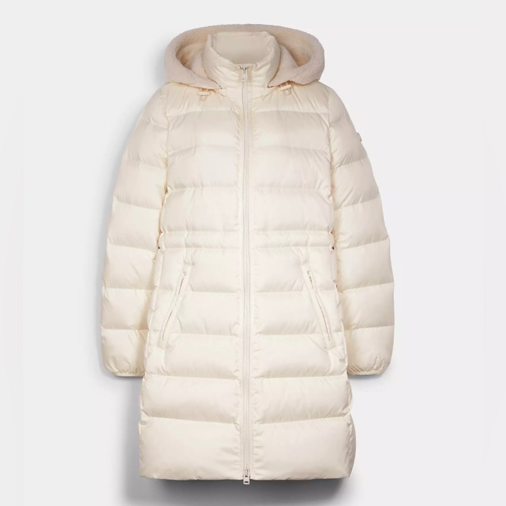 ✨Coach Long Slim Puffer✨